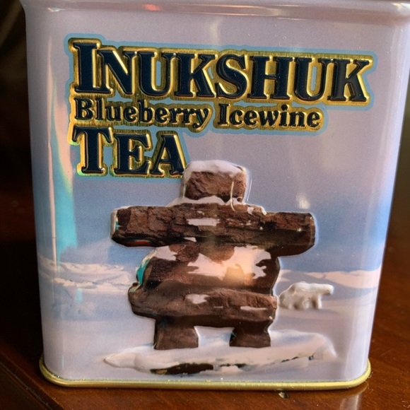 Lot of Two Metal Inukshuk Tea Tins - Picture 5 of 10